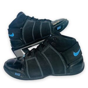 Nike Air Believe Force 2007 Black / University Blue 317990-041 Men's 11